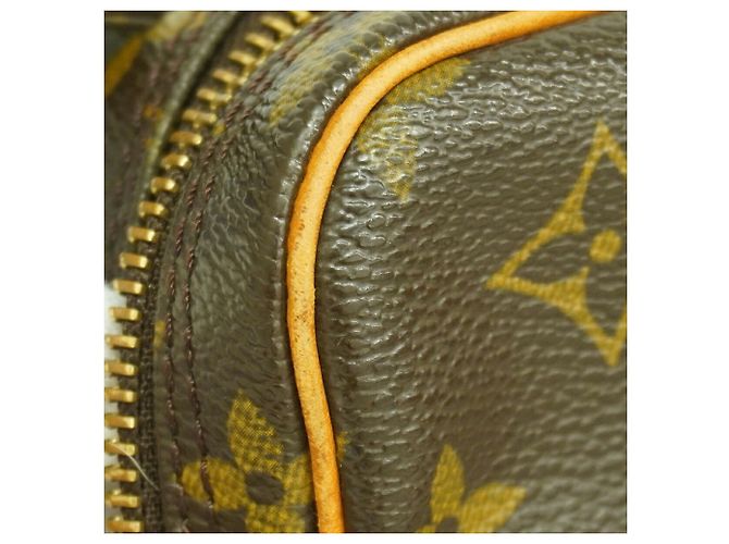 Borsa a Spalla Louis Vuitton Monogram Pochette Marly Bandoulière Marrone - vista 11