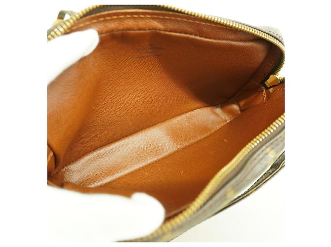Borsa a Spalla Louis Vuitton Monogram Pochette Marly Bandoulière Marrone - vista 4