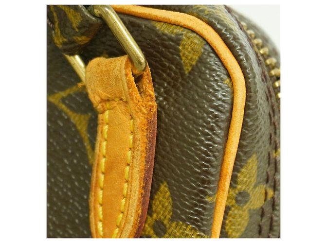 Borsa a Spalla Louis Vuitton Monogram Pochette Marly Bandoulière Marrone - vista 8