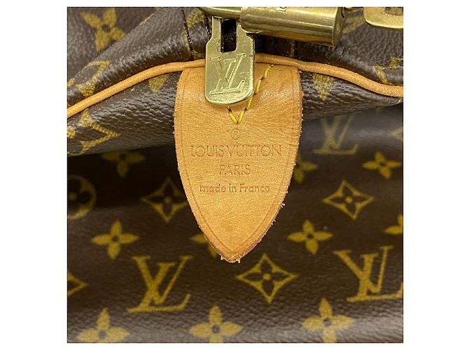 Borsa Boston Louis Vuitton Monogram Keepall 55 Marrone - vista 5