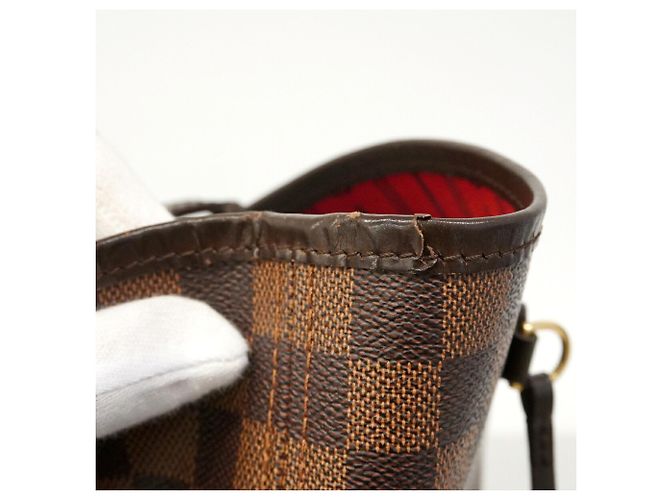 Borsa Tote Louis Vuitton Damier Neverfull GM Damier ebene - vista 8