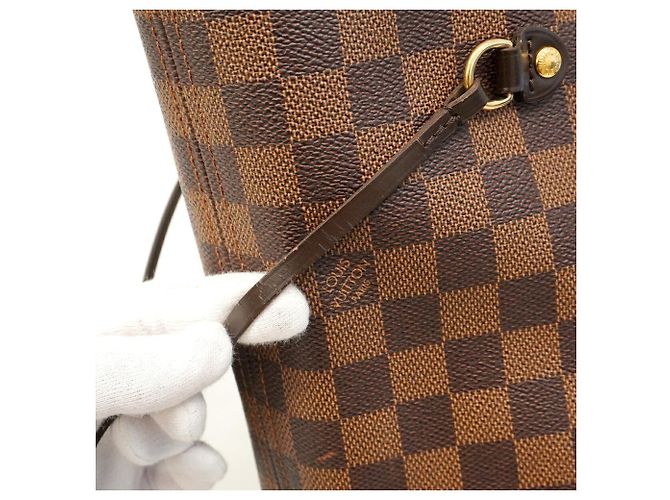 Borsa Tote Louis Vuitton Damier Neverfull GM Damier ebene - vista 9