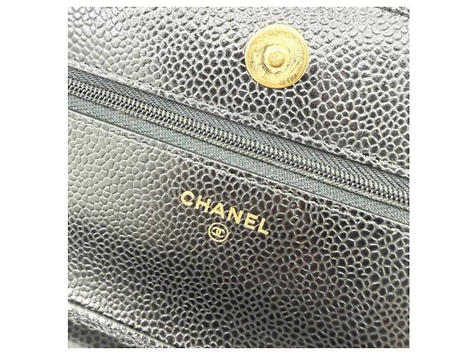 Timeless Portafoglio Chanel Matelassé Classic Chain Nero - vista 13