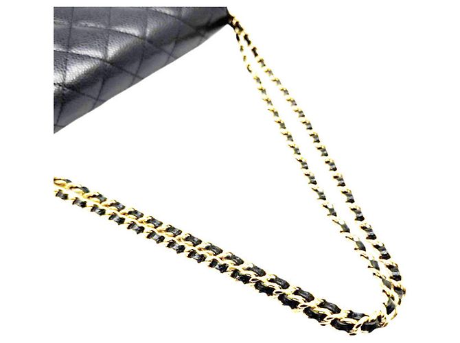 Timeless Portafoglio Chanel Matelassé Classic Chain Nero - vista 7