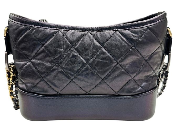 Borsa Hobo CHANEL Gabrielle de Small Nero - vista 2