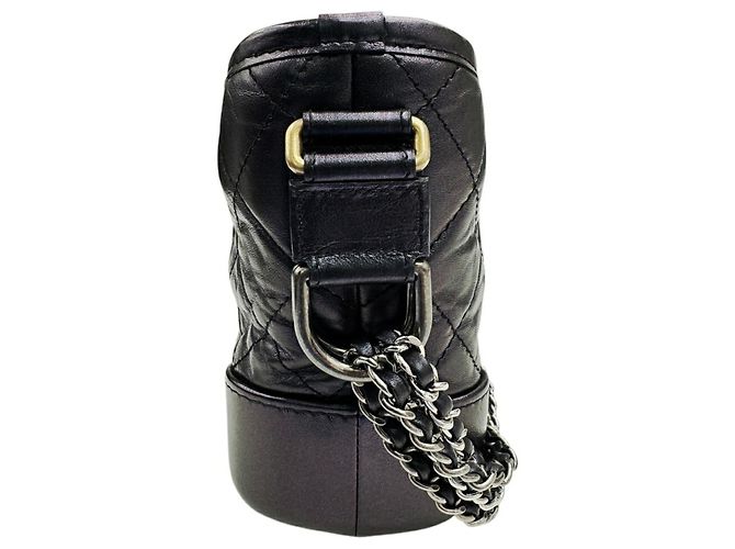 Borsa Hobo CHANEL Gabrielle de Small Nero - vista 3