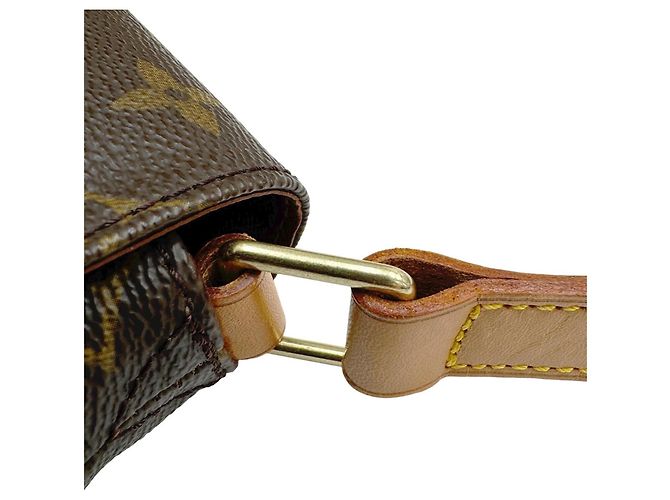 Borsa a tracolla Musette Louis Vuitton Marrone - vista 10