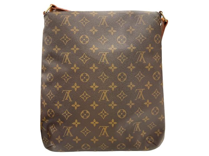 Borsa a tracolla Musette Louis Vuitton Marrone - vista 2