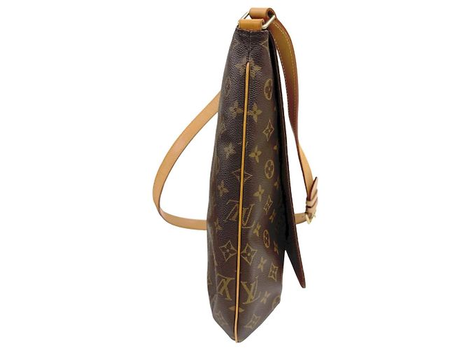 Borsa a tracolla Musette Louis Vuitton Marrone - vista 3