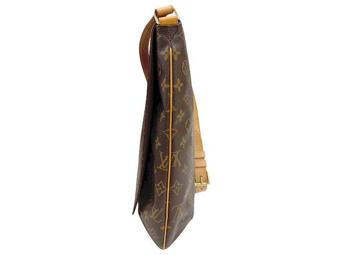 Borsa a tracolla Musette Louis Vuitton Marrone - vista 4