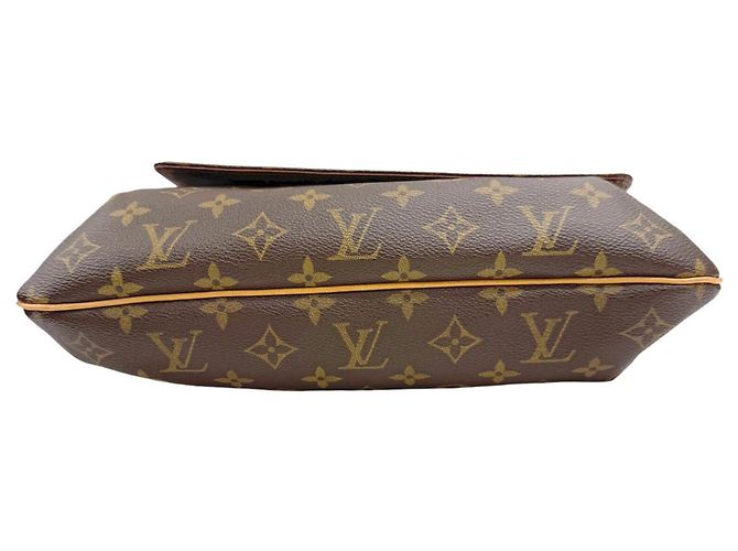 Borsa a tracolla Musette Louis Vuitton Marrone - vista 5