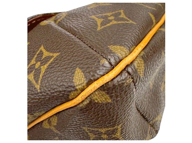 Borsa a tracolla Musette Louis Vuitton Marrone - vista 7