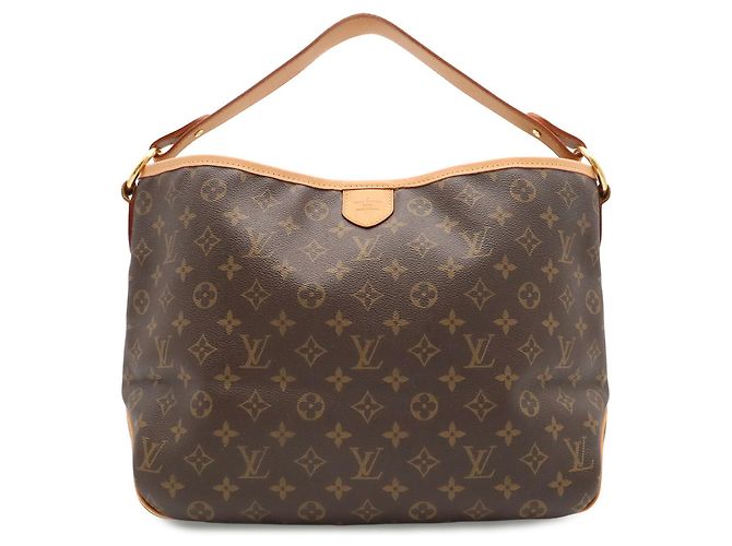 Borsa a Spalla Louis Vuitton Monogram Delightful PM Marrone - vista 2