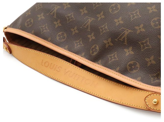 Borsa a Spalla Louis Vuitton Monogram Delightful PM Marrone - vista 6