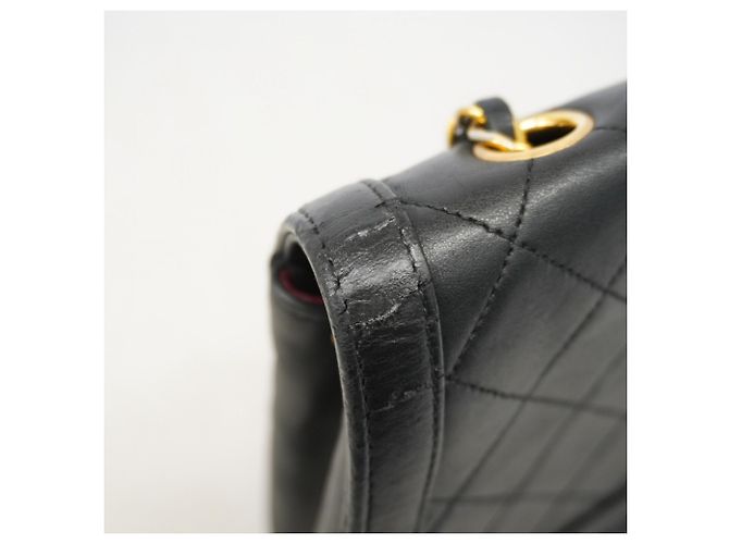Borsa a Spalla Chanel Matelassé Chain Nero - vista 6