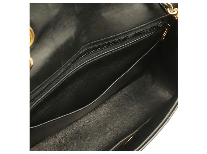 Borsa a Spalla Chanel Diana Matelassé Nero - vista 7