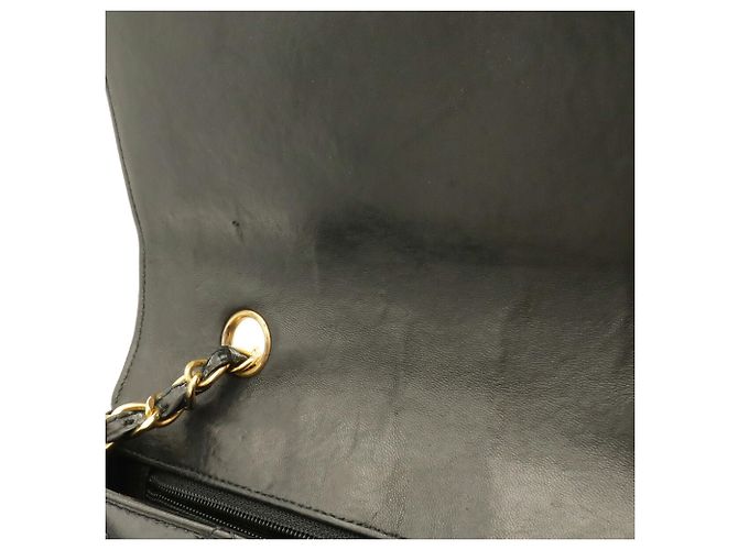 Borsa a Spalla Chanel Diana Matelassé Nero - vista 9