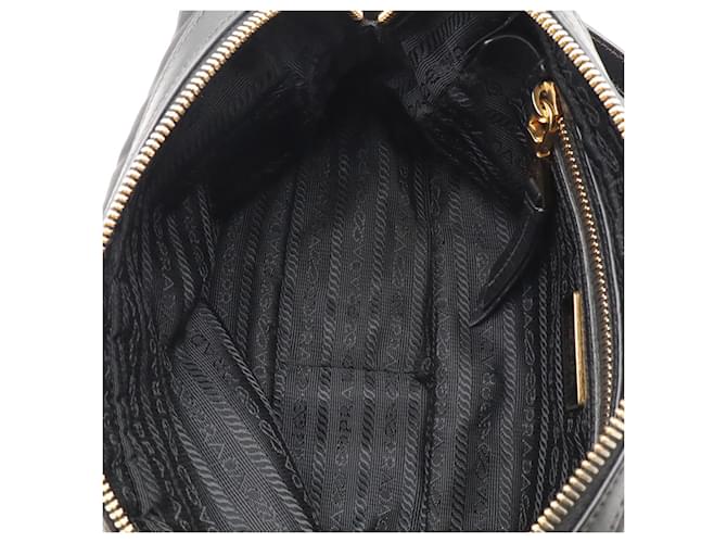 Borsa a tracolla/Pouch Triangle Prada in nero - vista 10