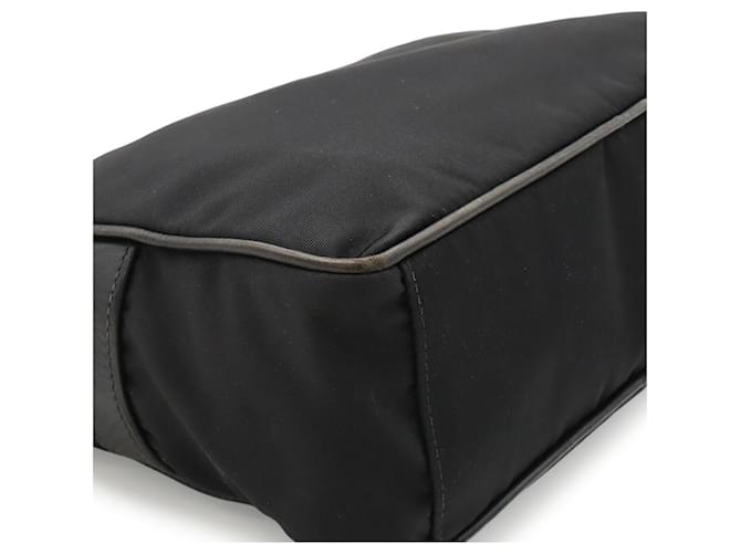 Borsa a tracolla/Pouch Triangle Prada in nero - vista 4