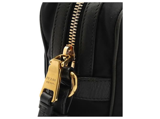 Borsa a tracolla/Pouch Triangle Prada in nero - vista 6
