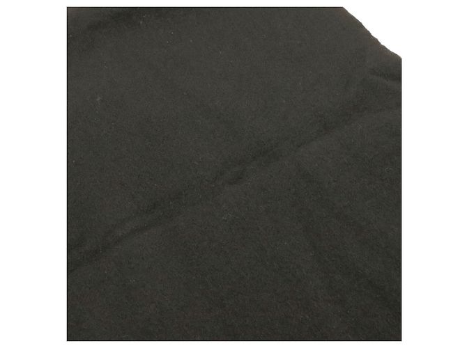Stola in cashmere nero Hermès - vista 4