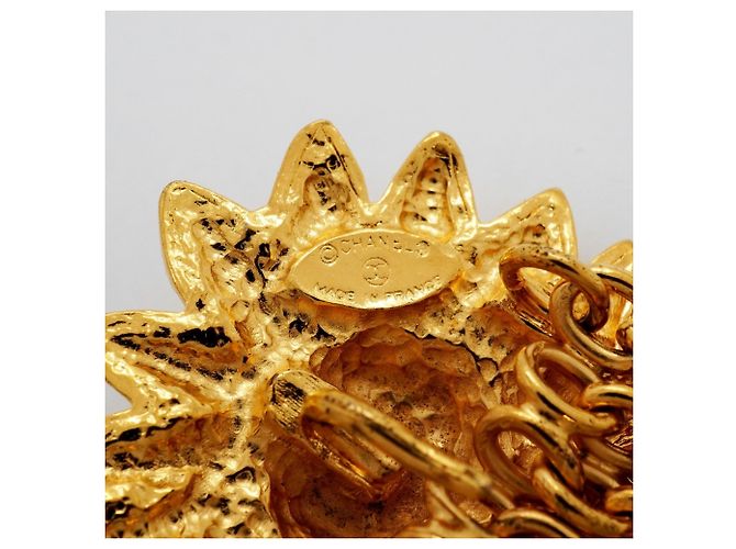 Bracciale con charm Chanel placcato oro con motivo Lion Coco Mark D'oro - vista 5