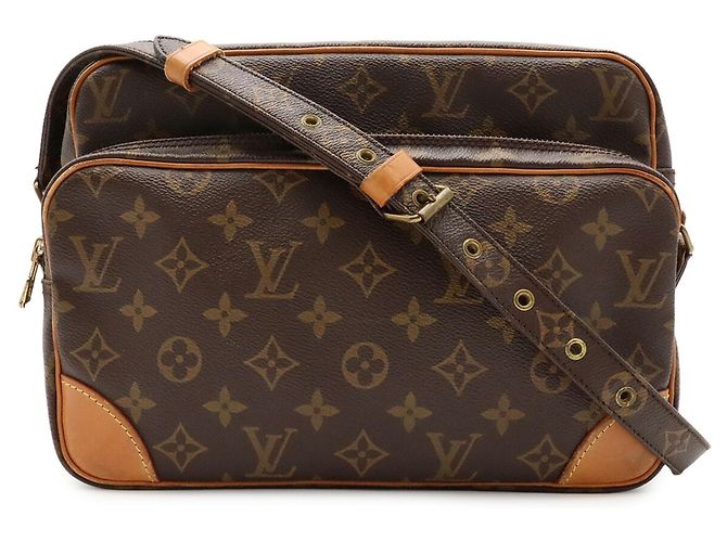 Borsa a tracolla Louis Vuitton Monogram Nile Marrone - vista 2