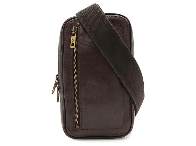 Borsa Louis Vuitton Utah Siu Marrone - vista 2