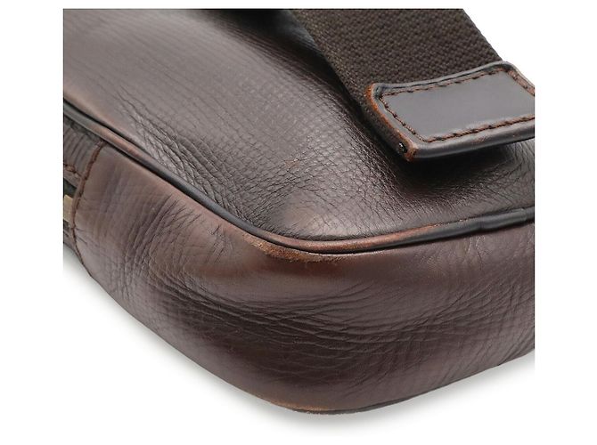 Borsa Louis Vuitton Utah Siu Marrone - vista 4