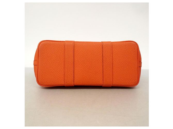 Hermès Bolsa Hermes Garden TPM Toile Officier Sanguine Vermelho - vista 3