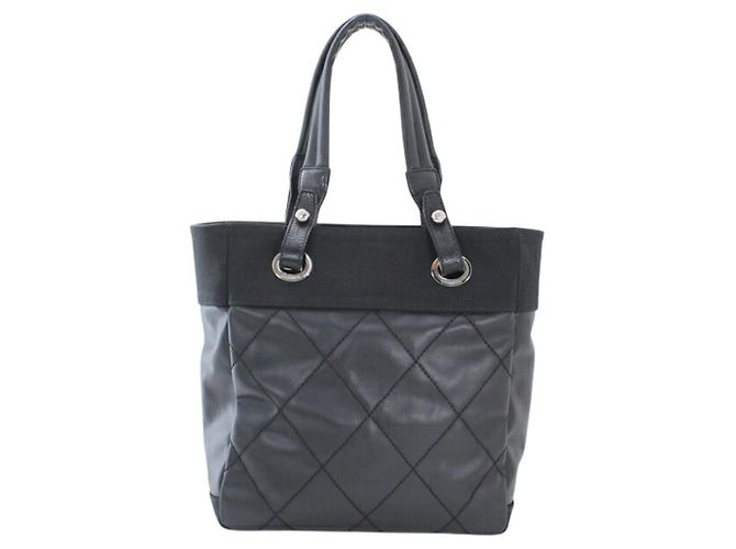 Chanel Paris Biarritz Tote PM Schwarz - Ansicht 2
