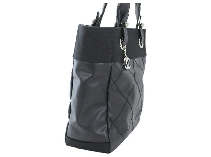 Chanel Paris Biarritz Tote PM Schwarz - Ansicht 7