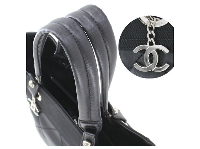 Chanel Paris Biarritz Tote PM Schwarz - Ansicht 8