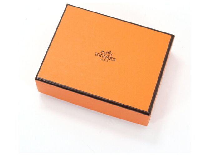 Hermès Monedero HERMES en piel Epsom Lime Dorado - vista 9