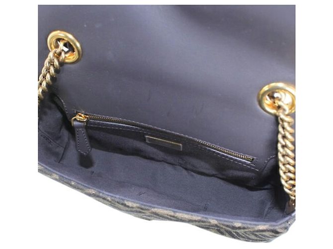 Borsa a tracolla Fendi Zucca Baguette Chain Medium Marrone - vista 13