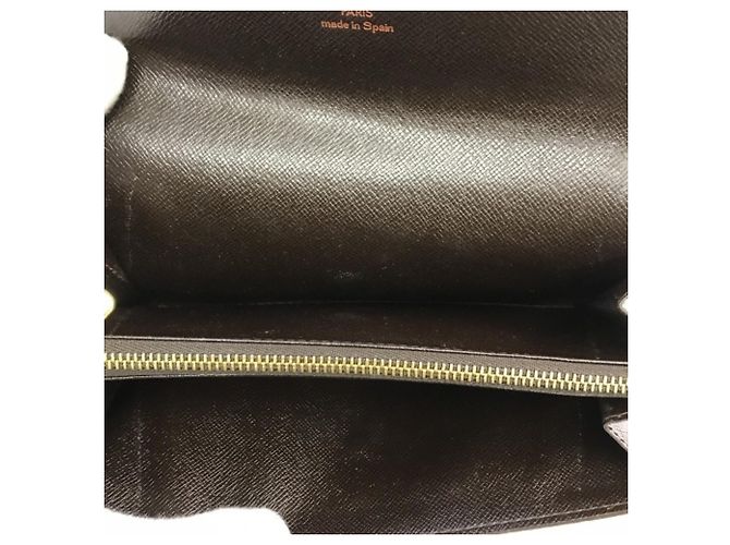 Louis Vuitton Damier Ebene Long Wallet Braun - Ansicht 8