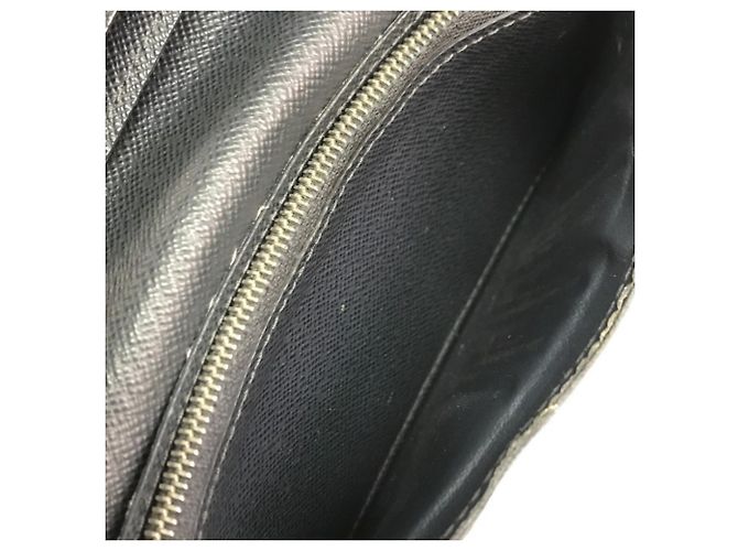 Louis Vuitton Epi Portefeuille Plaza Long Wallet Nero - vista 7