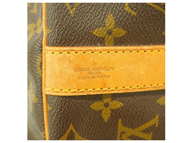 Louis Vuitton Monogram Keepall Bandoulière 45 Marrone - vista 5