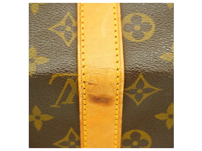 Louis Vuitton Monogram Keepall Bandoulière 45 Marrone - vista 6