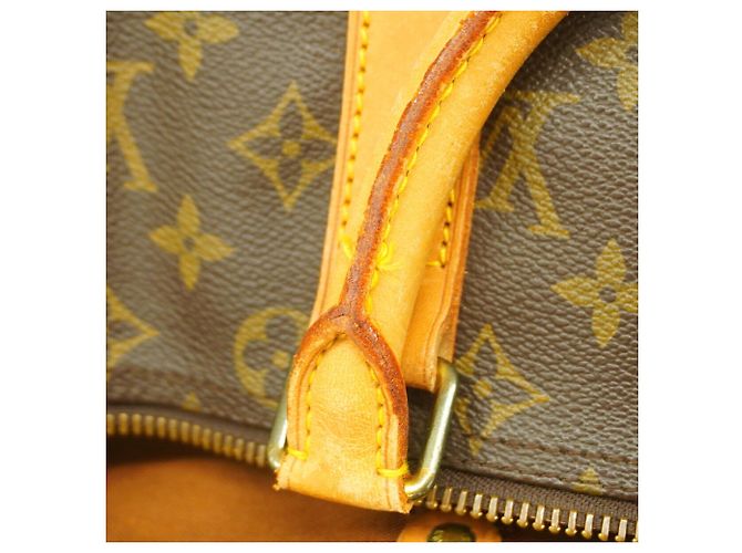 Louis Vuitton Monogram Keepall Bandoulière 45 Marrone - vista 7