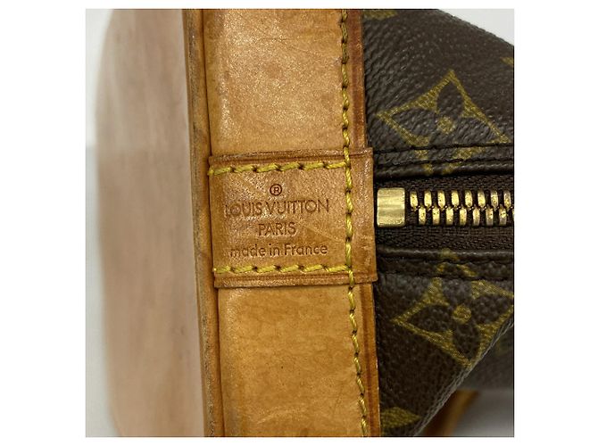 Borsa Louis Vuitton Alma Monogram Marrone - vista 5