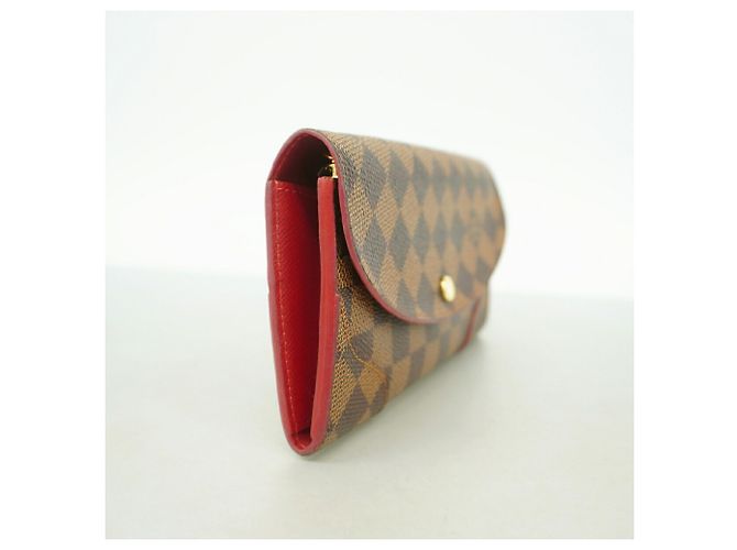 Louis Vuitton Damier Portefeuille Caïssa Long Wallet Fuschia Damier ebene - vista 2