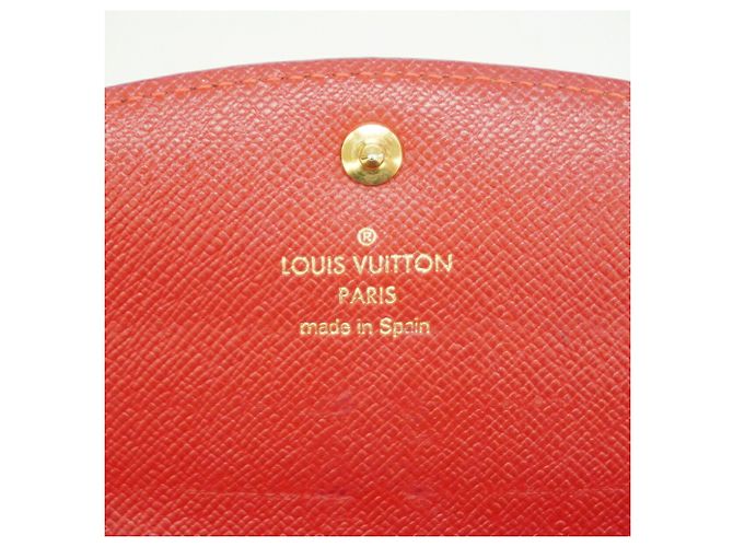 Louis Vuitton Damier Portefeuille Caïssa Long Wallet Fuschia Damier ebene - vista 4