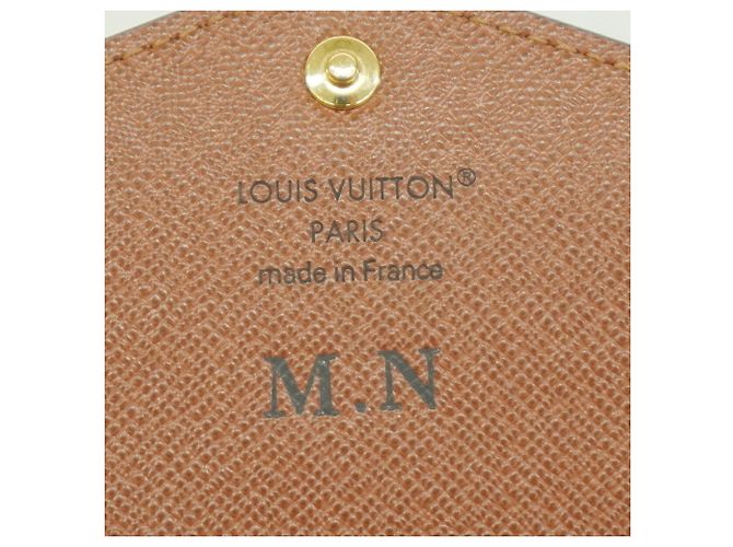Cartera Long Sarah Monogram Louis Vuitton Castaño - vista 4