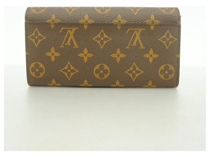 Cartera Long Sarah Monogram Louis Vuitton Castaño - vista 7