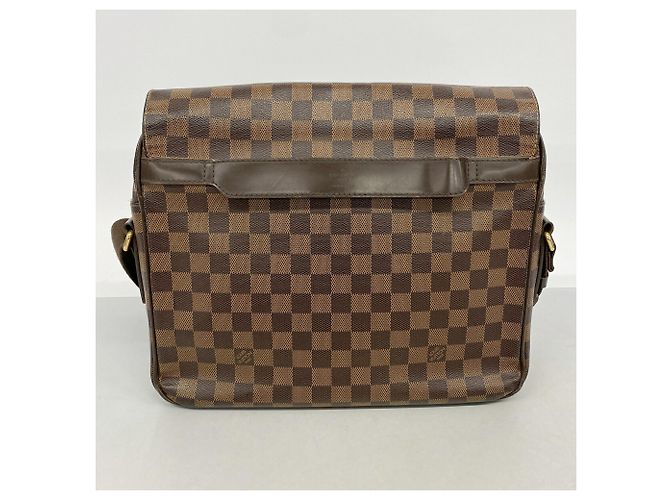 Borsa a tracolla Louis Vuitton Damier Shelton MM Damier ebene - vista 11