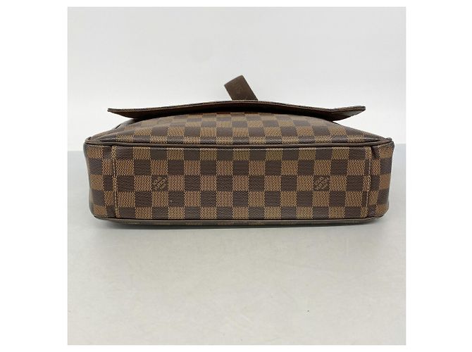 Borsa a tracolla Louis Vuitton Damier Shelton MM Damier ebene - vista 3