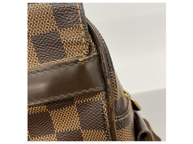 Borsa a tracolla Louis Vuitton Damier Shelton MM Damier ebene - vista 6