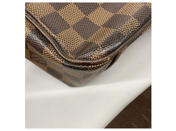 Borsa a tracolla Louis Vuitton Damier Shelton MM Damier ebene - vista 8