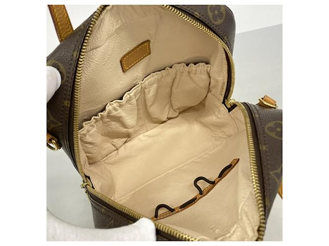 Borsa Louis Vuitton Monogram Spontini Marrone - vista 4